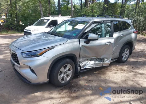 2023 Toyota Highlander Le from USA, damaged, VIN 5TDKDRAH5PS500085